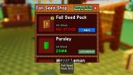 The Fall Seed Pack (Image via Roblox)